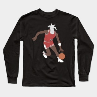 Michael Jordan, The GOAT Long Sleeve T-Shirt